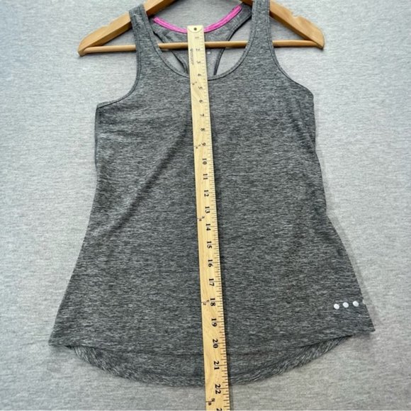 Souluxe Womens Grey Pink Polyester Basic Tank Top Size Small - Picture 7 of 7